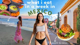 what i eat in a week in Mexico (simple village life + homemade tacos)