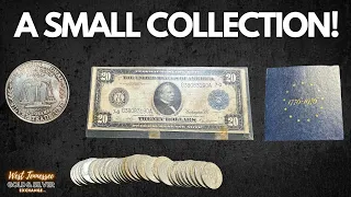 A Small Collection of Vintage #silver and A Large Note Comes Into The Coin Store!