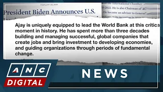 Biden nominates ex-Mastercard CEO for World Bank president | ANC