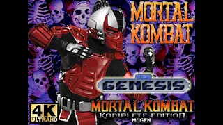 Mortal Kombat Komplete Mugen Plus - UMK3 SEGA w/Sektor (4K/60fps)