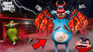 Oggy Became VAMPIRE GOD to Kill Everyone In Gta 5 | Oggy And Jack