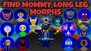 Find Mommy Long Legs Morphs! ✋ ALL BADGE FOUND 51/64 in Roblox