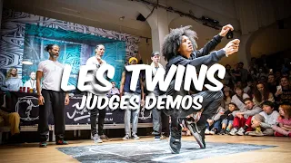 LES TWINS | ALL THEIR JUDGES DEMOS - JUSTE DEBOUT TOUR (1/2)