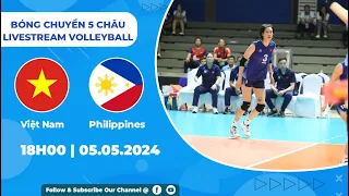 FULL HD | Việt Nam - Philippines | Thanh Thúy "cứu nguy" cho đội những lúc khó khăn