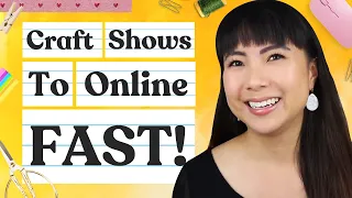 Switch From Craft Shows to Online Sales FAST! ⚡ Guide for Handmade Business