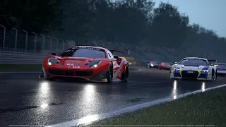 Assetto Corsa Competizione|Ночные гонки в дождь на высоких настройках!