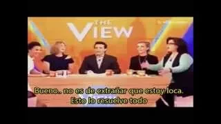 Naya Rivera (Glee's star) confess be bisexual? -Subtitulada- (In The View)