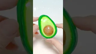 🥑아보카도 말랑이 만들기  - Avocado Squishy DIY with Nano Tape#밍투데이#테이프풍선