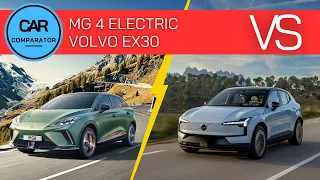 MG4 Electric vs Volvo EX30 | Competitors or not?