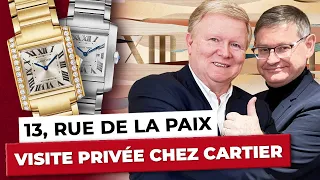 CARTIER PRIVATE TOUR AND TANK FRANÇAISE REVEAL BY CEO CYRILLE VIGNERON