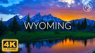 Escape to the Majestic Landscapes of Wyoming: 4K Nature Meditation with Calming Ambient Music