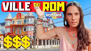ESPERIENZA SURREALE tra ville milionarie 🌍 Ecco dove vivono i ROM in Romania 🇷🇴