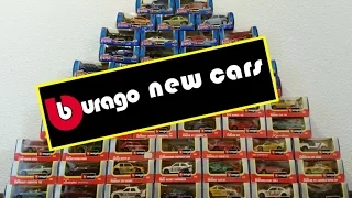 Bburago - scale 1:43 - car models from 90´s - 00´s - Made in Italy, China