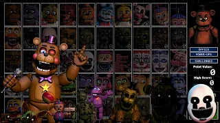 Playing Ultimate Custom Night 50/20 mode until I get jumpscared
