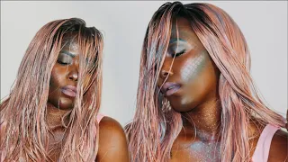 MERMAID DRIP HALLOWEEN MAKEUP TUTORIAL!! HALLOWEEN 2018 | KandidKinks