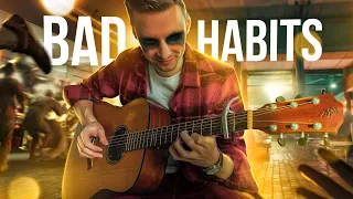 BAD HABITS — ED SHEERAN fingerstyle guitar cover + tabs