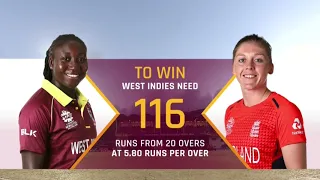 West Indies v England - Women's World T20 2018 highlights