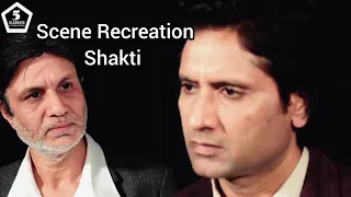 Dramatic Scene Reenactment by Manuv & Rahuul | Shakti bollywood movies Acting