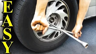 How to Change a Tire (plus jacking it up)