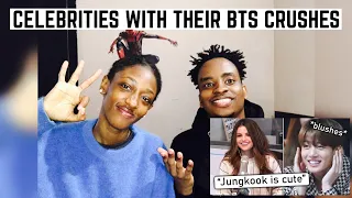 Celebrities Who Have Crushes on BTS Members! | REACTION!! |