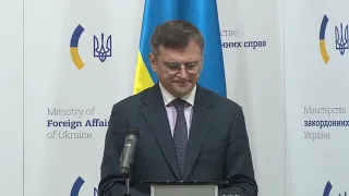 Спільна пресконференція міністра закордонних справ України та Діючого голови ОБСЄ