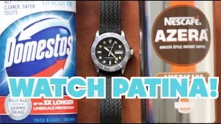 How to add Fake/Faux Patina to your watch (Seiko SKX) modding!