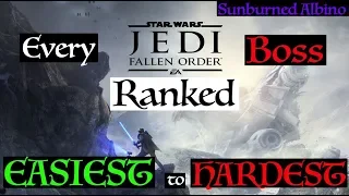 All Star Wars: Jedi Fallen Order Bosses Ranked Easiest to Hardest