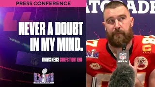 Travis Kelce "Never Had A Doubt In Mind" During Win Over 49ers In Super Bowl LVIII I CBS Sports