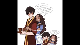 Zuko and Katara Fan Comics AI Dub