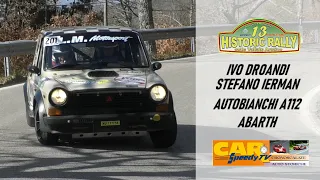 Historic Rally Vallate Aretine || Droandi-Ierman || Autobianchi A112 Abarth