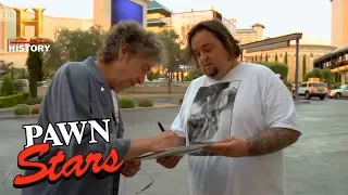 Pawn Stars: Chumlee Gets Bob Dylan's Autograph (Season 3) | History