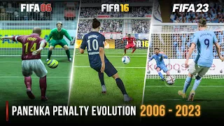 Panenka Penalty Evolution In FIFA | 2006 - 2023 |