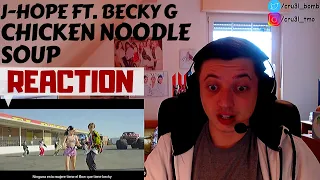 REACTION | j-hope 'Chicken Noodle Soup (feat. Becky G)' M/V