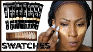 Makeup Forever Ultra HD Concealer Collection⎮Demo⎮Swatches