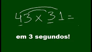 Truques Matemáticos Rápidos - Como multiplicar números de 2 dígitos até 100 - o caminho mais rápido!