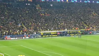 Dortmund choreo gegen Chelsea....