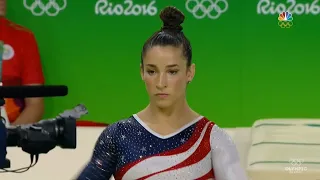 (NBC) Aly Raisman BB TF 2016 Olympics