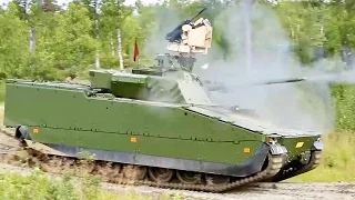 Norway's Most Advanced CV90 MK III Fighting Vehicle in Action