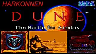 Dune 2: The Battle for Arrakis SEGA прохождение Harkonnen