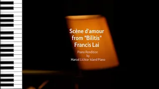 Song No.260 "Scène d'amour" from "Bilitis" ｜Francis Lai｜Piano Edition by Marcel Lichter Island Piano