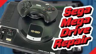 Restoring A Mighty Mega Drive Model 1 and Controller Repair