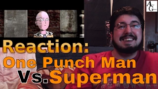 Reaction: SAITAMA (ONE PUNCH MAN) vs. SUPERMAN | ARCADE MODE! [EPISODE 3] #AirierReacts