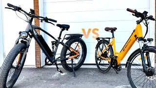 Vertailussa halpa maasto- ja kaupunki-sähköpyörä | Vakole CO26 vs Molicycle R1