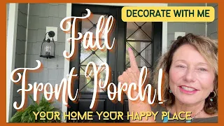 Fall Front Porch Decorate With Me 2023 // Fall Moments that Draw You Outdoors