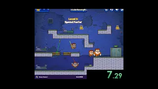 Level 3: 2 - Player, 100% Speedrun | Money Movers