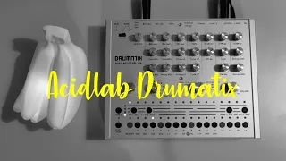 Acidlab Drumatix drum machine in action!