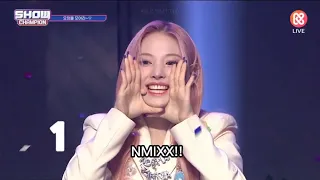 NMIXX ending fairy for their last promotion O.O on Music Show ㅠㅠ