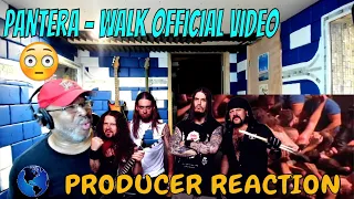 Pantera   Walk Official Music Video - Producer Reaction