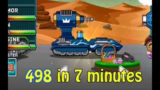 HILLS OF STEEL MAX LEVEL TANK TESLA IN DESERT ASSUALT 498 ENEMIES DESTROYED IN 7 MINUTES