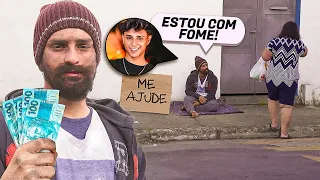 Me Disfarcei de Morador de Rua Por 24h!!